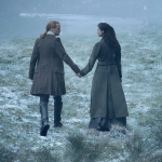 Jamie és Claire az Outlander 6. évadának poszterén